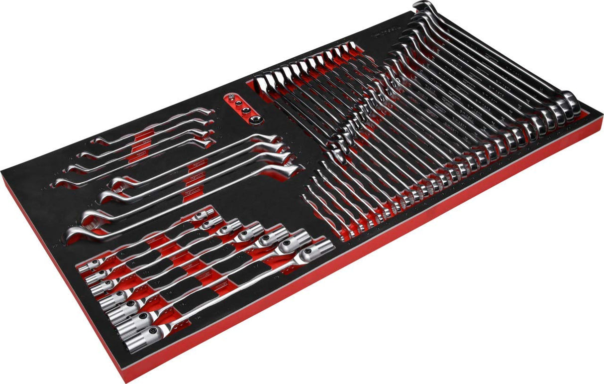 KS Tools 813.0057 SCS Juego de llaves, 57 pzs, en sistema modular 1.1/3