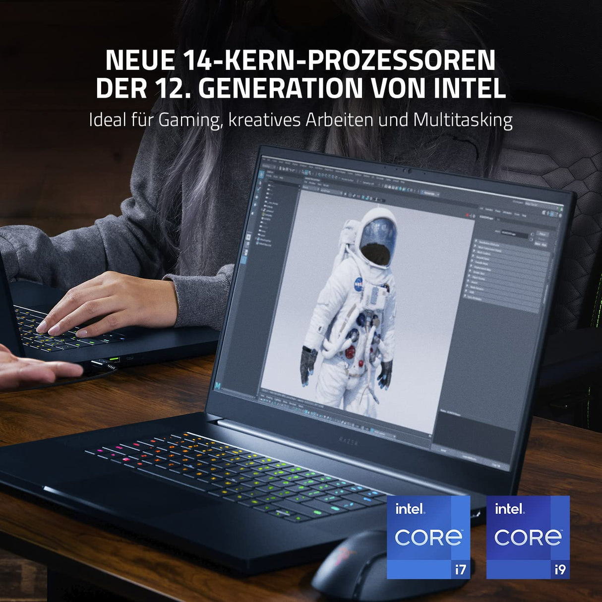 Razer Blade 43.2-43.9 cm UHD 4K IPS 144Hz, Intel i9-12900H, 32GB RAM, 1TB SSD, GeForce RTX 3070Ti, Windows 11