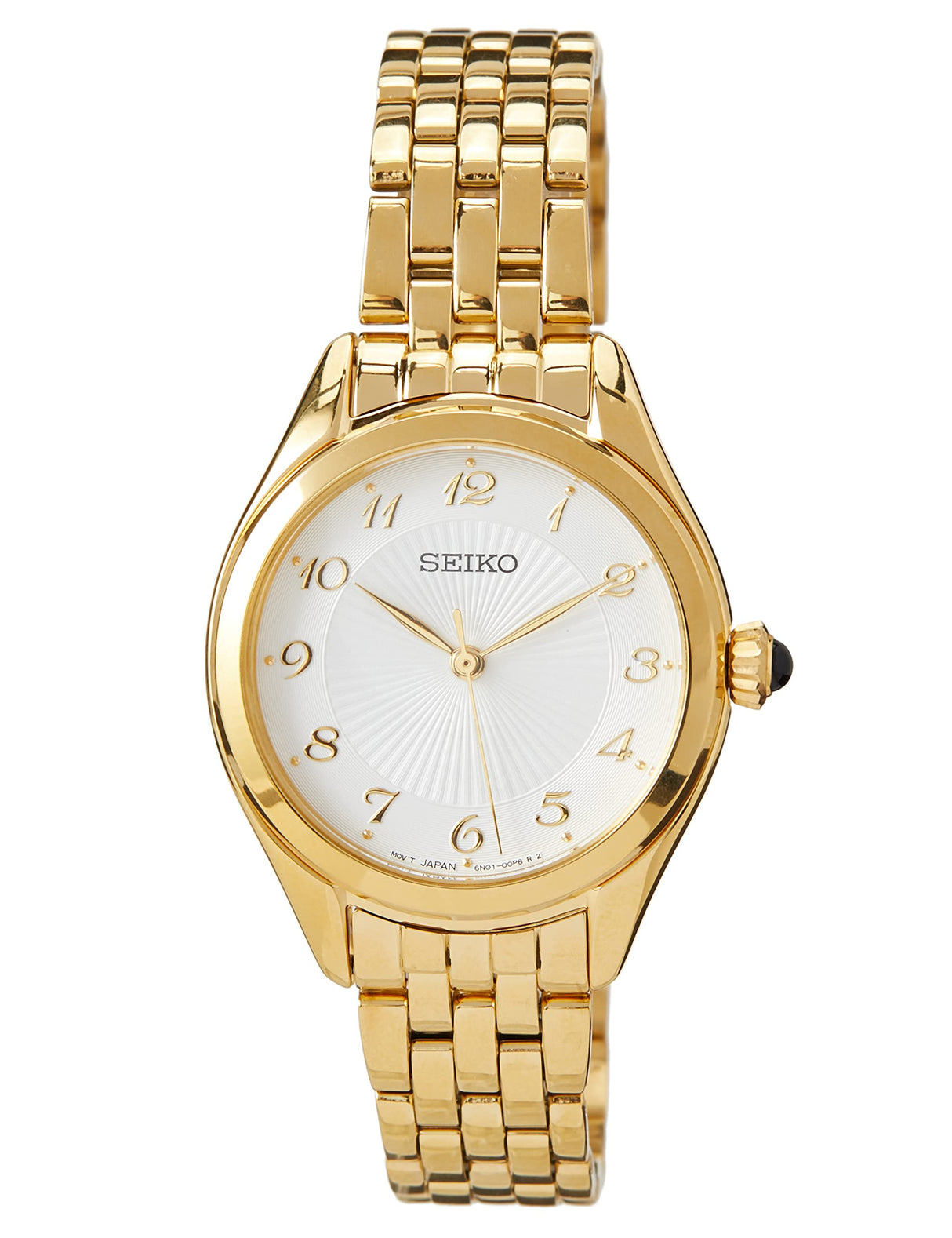Seiko Reloj Analógico para Mujeres de Cuarzo con Correa en Metal SUR384P1