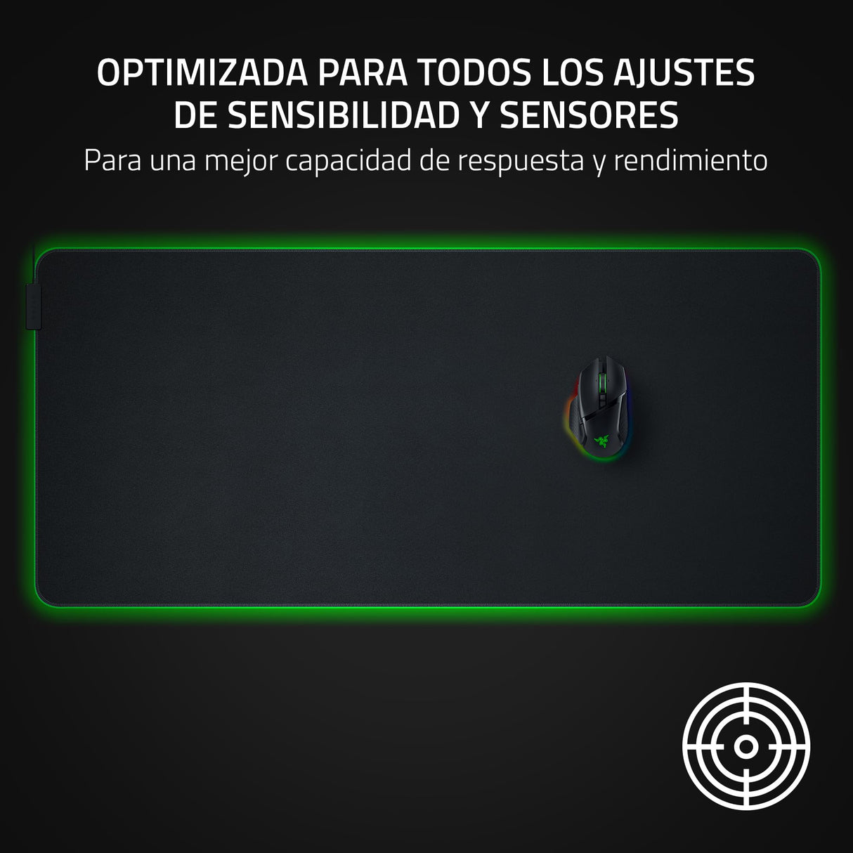 Razer Goliathus Chroma 3XL Alfombrilla Gaming Negra