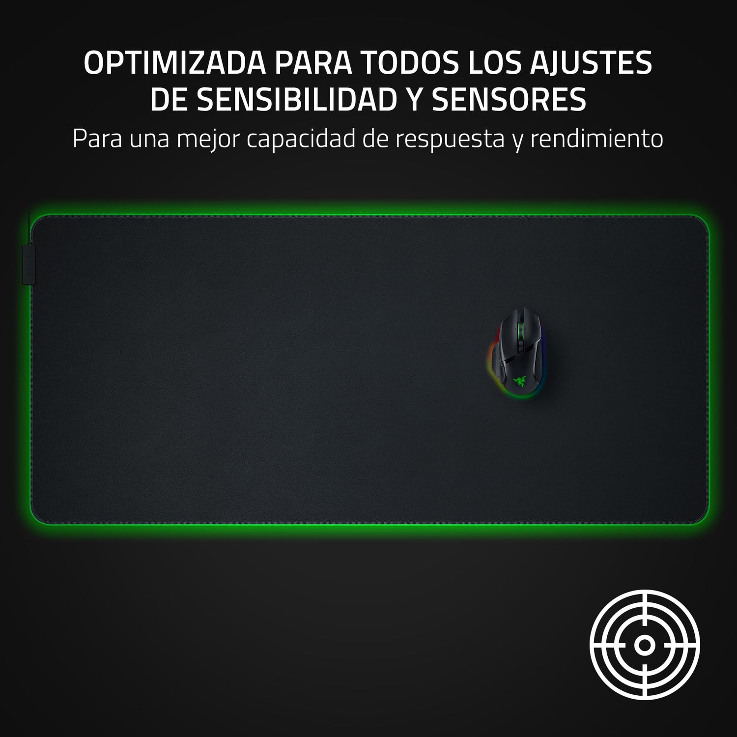 Razer Goliathus Chroma 3XL Alfombrilla Gaming Negra