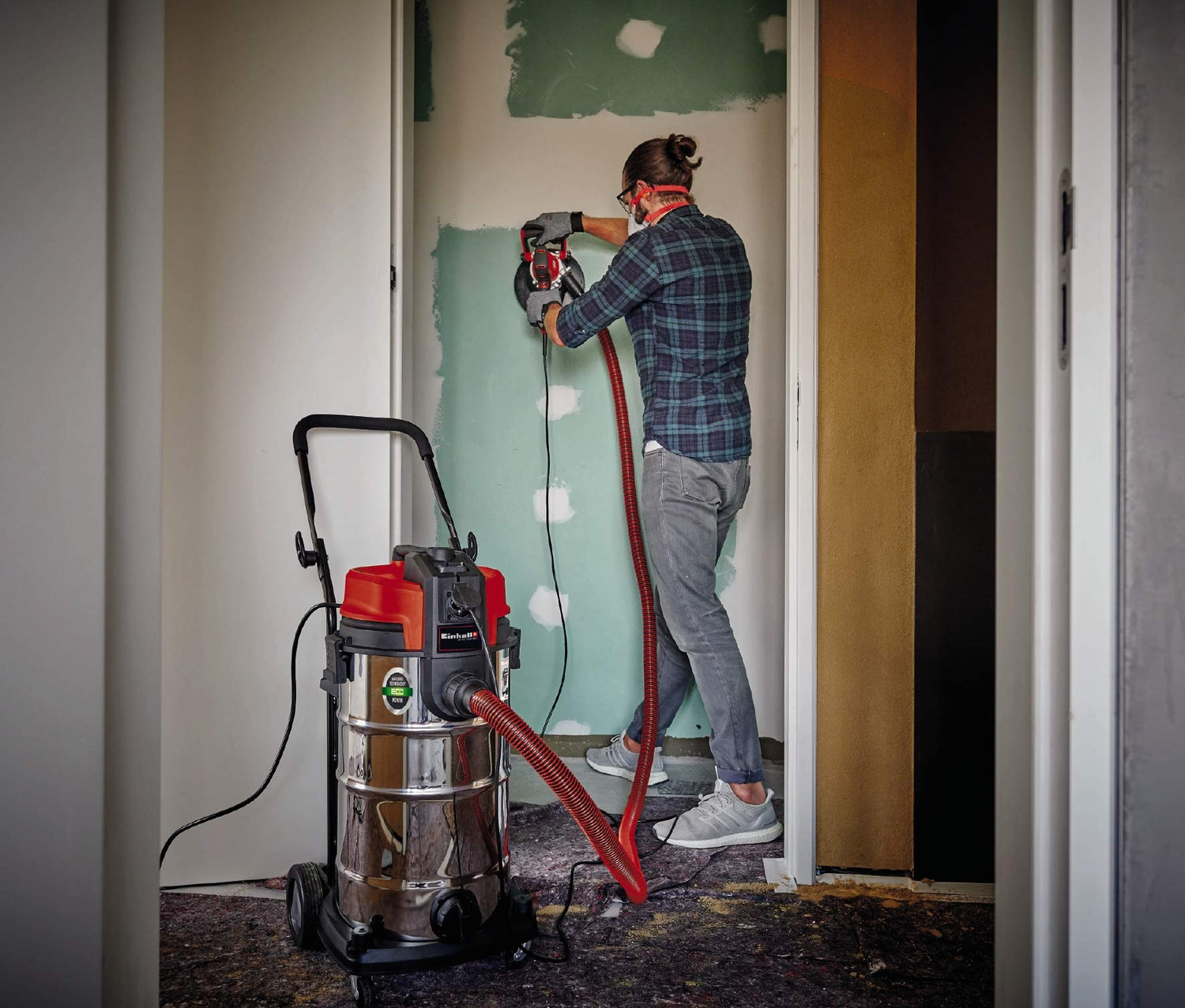 Einhell TE- VC 2340-Bolsa Aspirador de Agua y Polvo