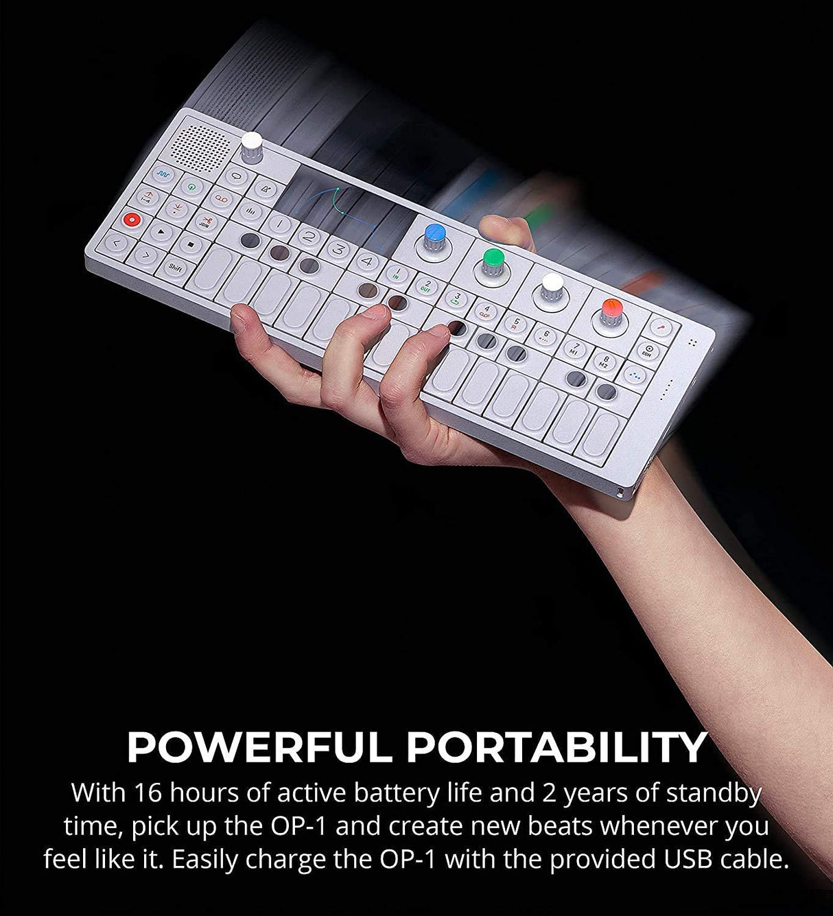 Teenage Engineering OP-1 - Sintetizador, sampler y controlador, portátil