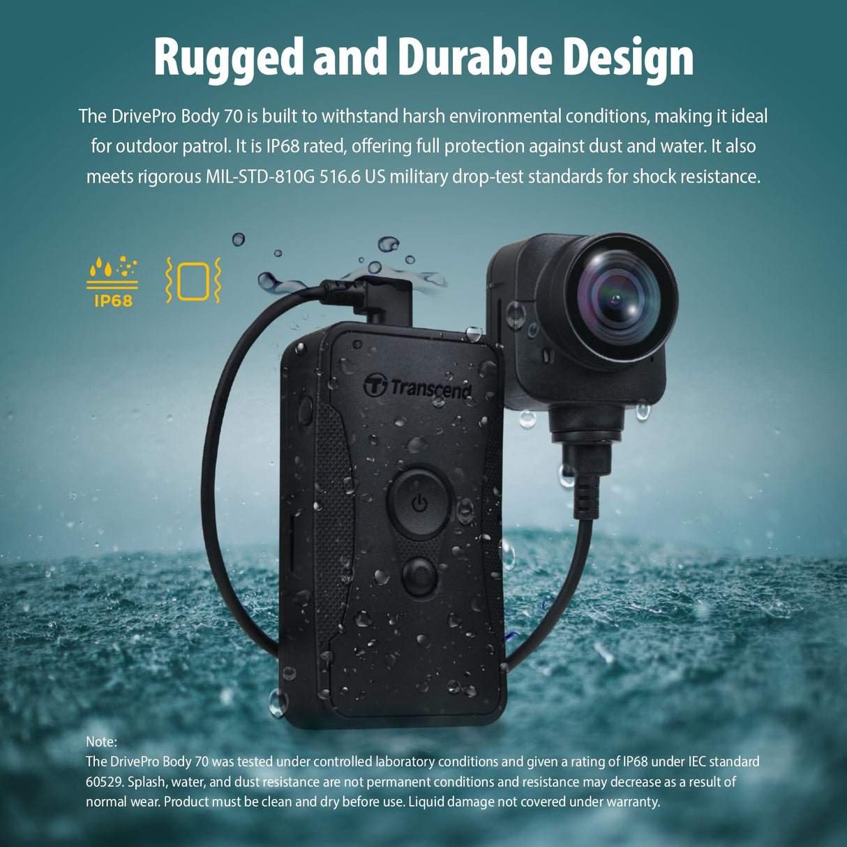 Transcend DrivePro Body 70 64GB