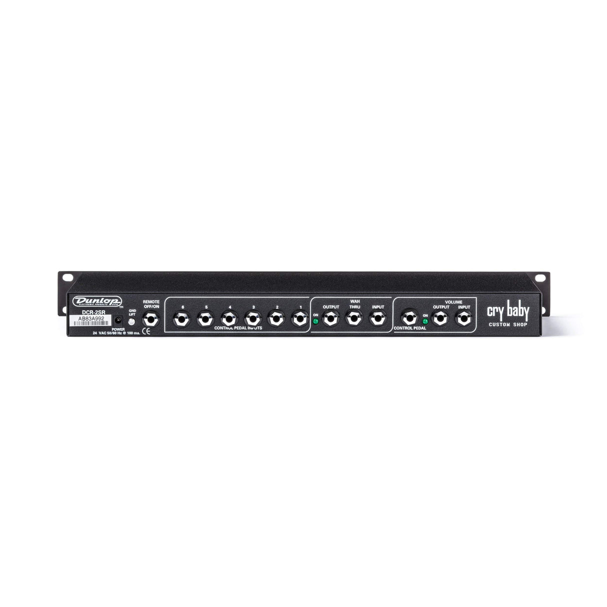 Pedal de efectos de guitarra DUNLOP CryBaby Standard MDU DCR-2SR