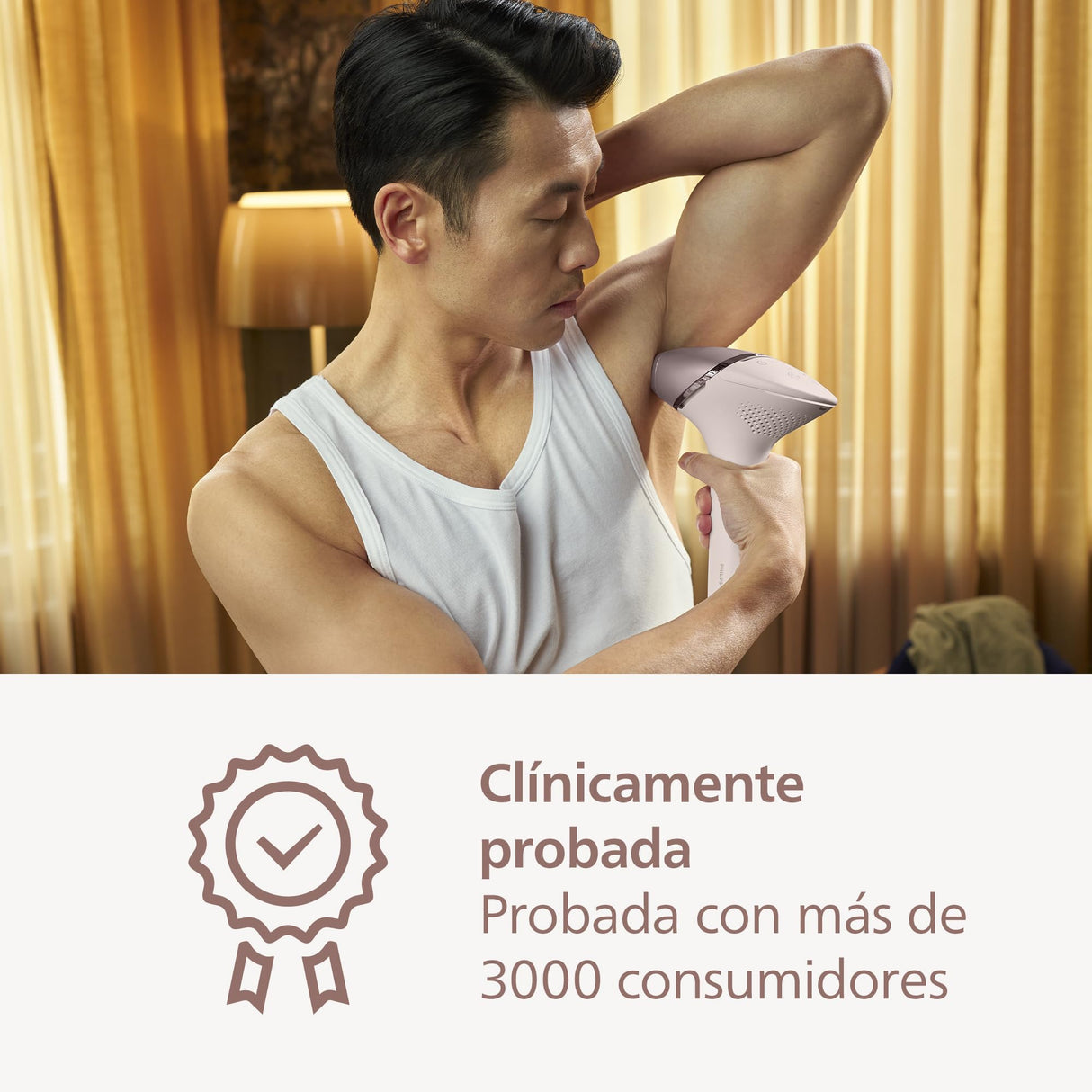 Philips Lumea Serie 9000, Depiladora Luz Pulsada, IPL, Piel Suave Desde Casa, Con Funda, Accesorios para el Cuerpo, Cara, Bikini y Axilas, Sin Cable, Alternativa a Depilación Láser. BRI957/00