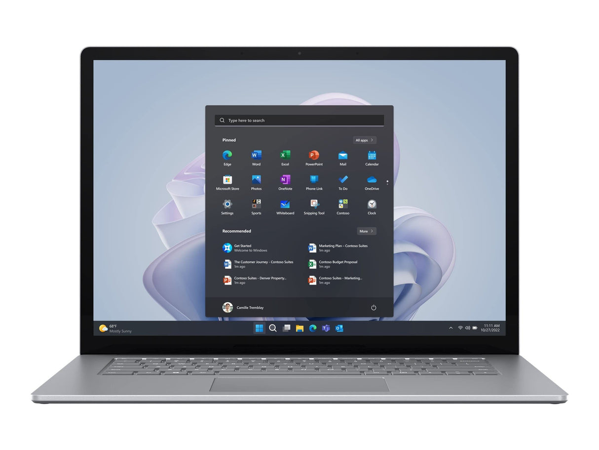Microsoft Laptop RB1-00035 13,5" Intel Core i7-1265U 16 GB RAM 256 GB SSD QWERTY Español