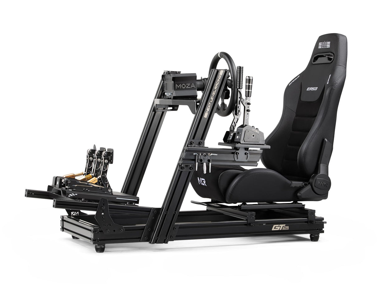 Next Level Racing ERS3 Elite Reclining Seat - Leather & Suede Edition