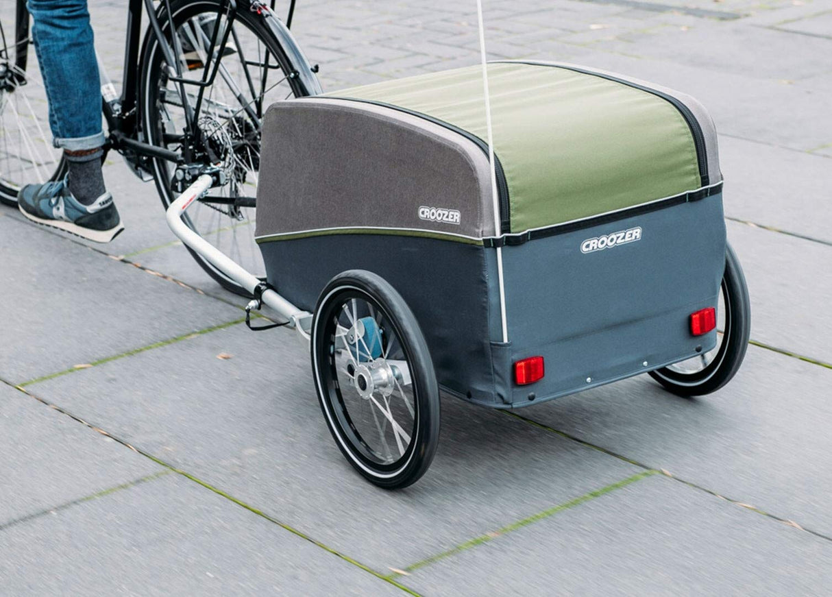 Croozer Remolque Cargo TUURE 2020 Accesorios Bici, Adultos Unisex, Verde Oliva (Verde), Talla Única