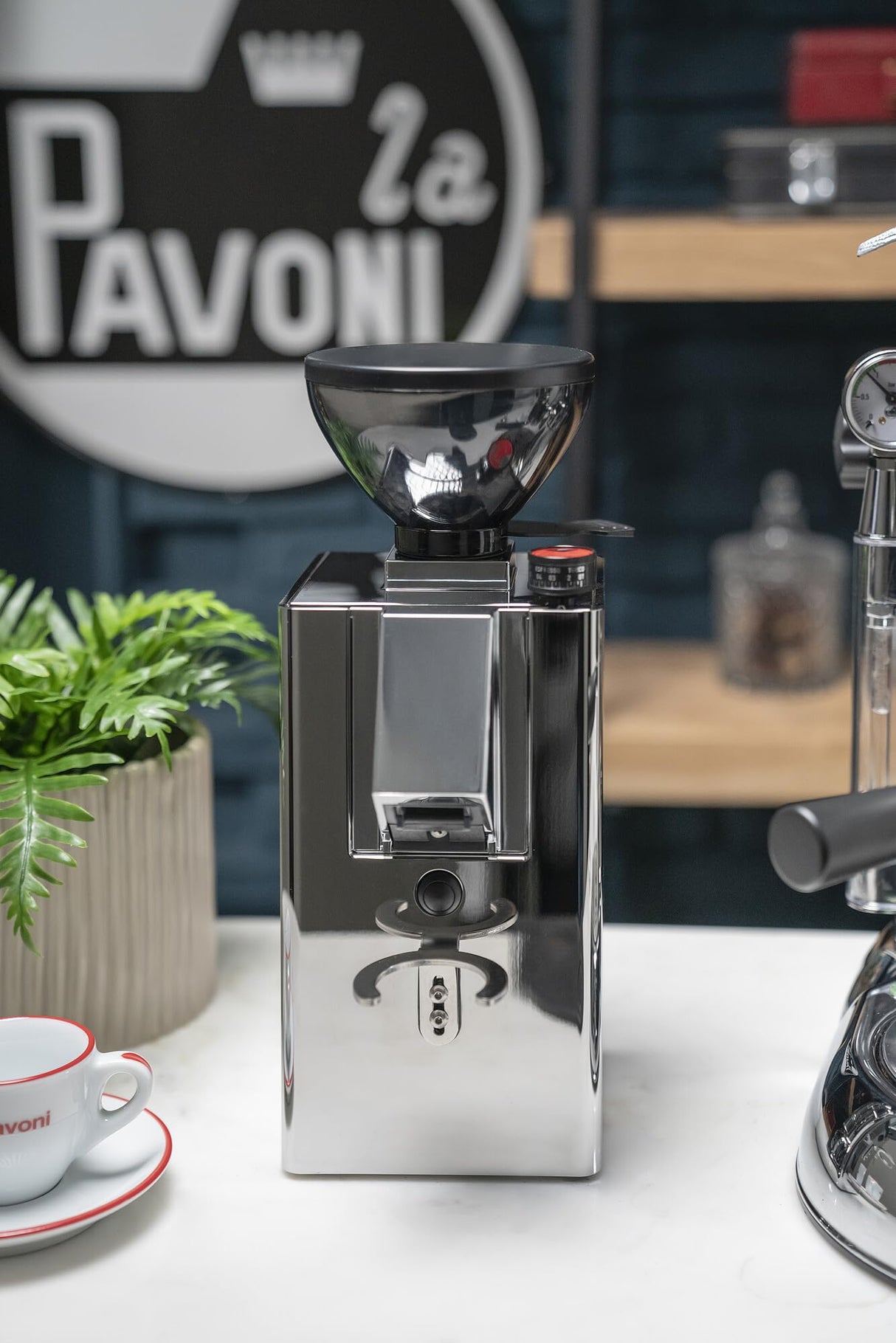 La Pavoni Coffeegrinder (LPGKBS02EU) Nuovo Kube Mill cromo