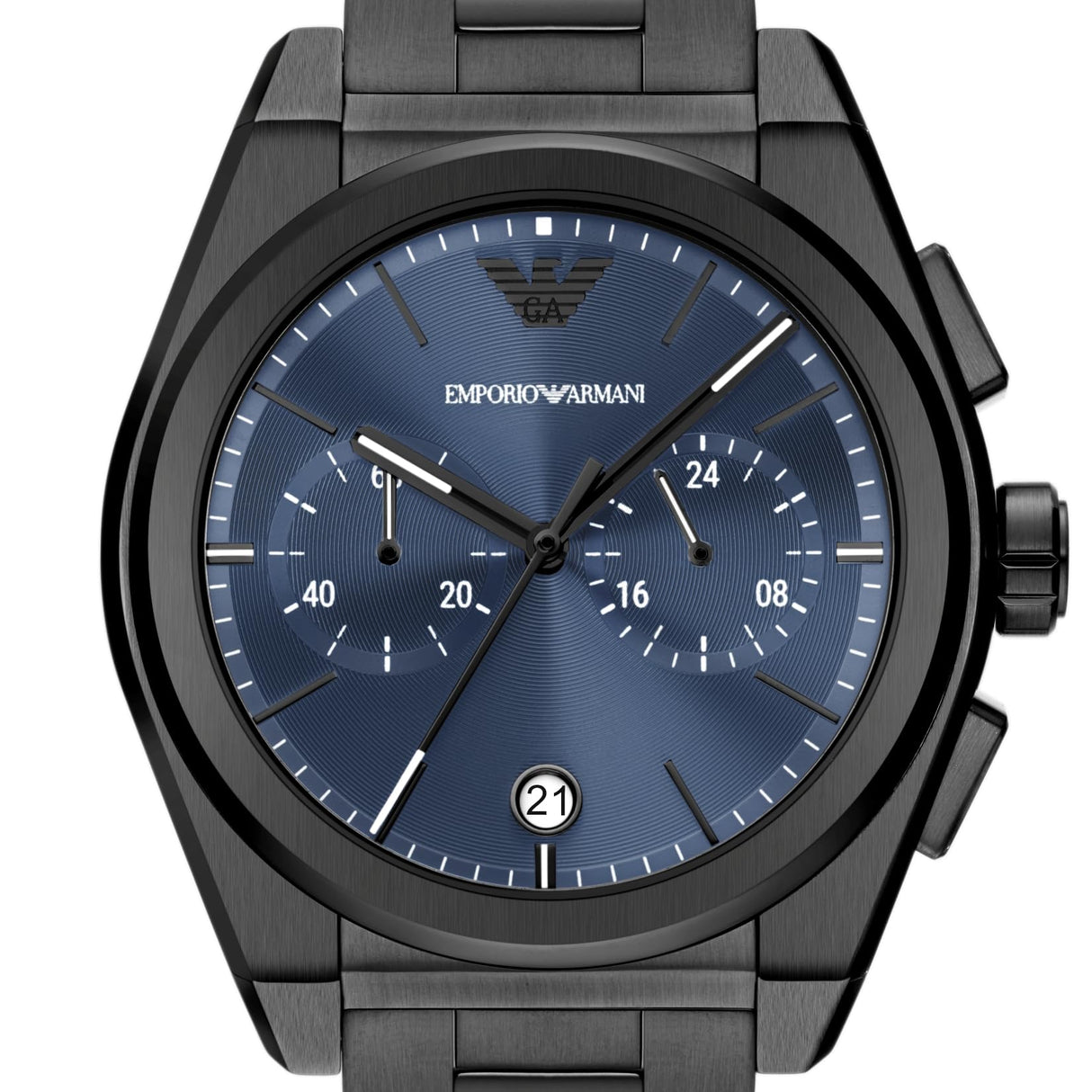 Emporio Armani Reloj Análogico-Digital para Hombres de Automático con Correa en Poliéster AR11561