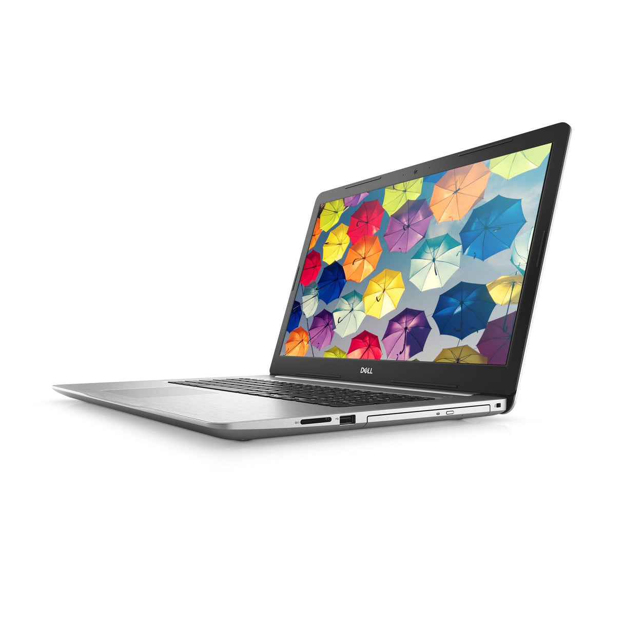 Dell Laptop Inspiron 17 5000 FHD de 17.3 Pulgadas (Platinum Silver) (procesador Intel Core i7-8550U, 8 GB de RAM, 128 GB SSD + 1 TB HDD, Tarjeta gráfica AMD Radeon 530 de 4 GB, Windows 10 Home)