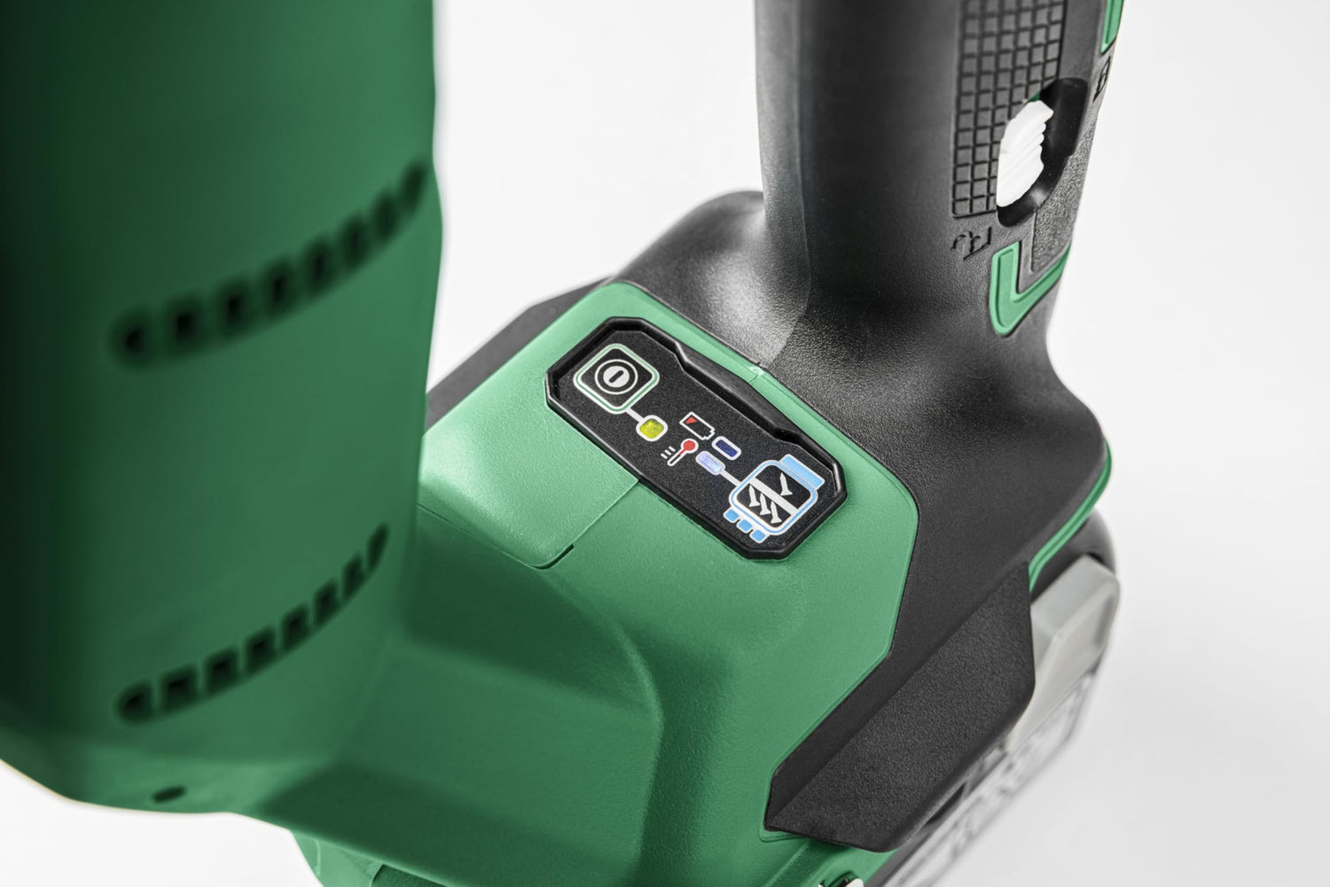 HiKOKI Grapadora de batería – 18 V, 13-40 mm, ion de litio, luz LED, ajuste de profundidad sin herramientas, accionamiento por resorte neumático, motor sin escobillas, disparo conmutable, incluye 2