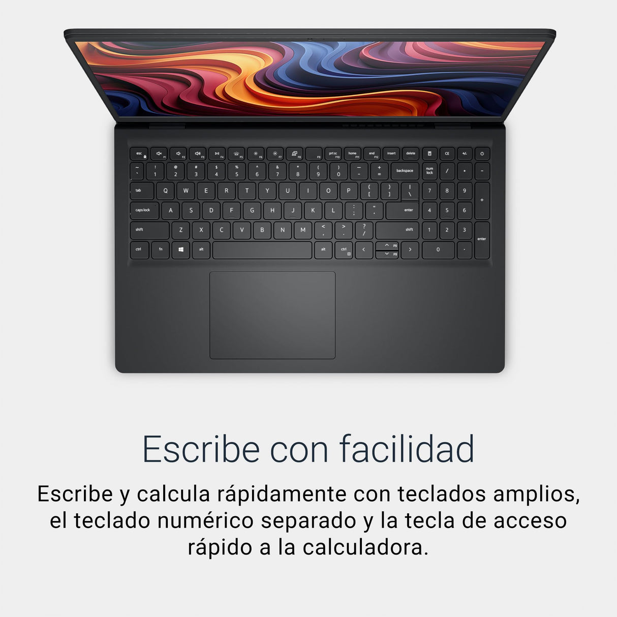 Dell 15 Portátil DC15255 – 15,6" FHD 120Hz, AMD Ryzen 7 7730U, 16GB RAM, 1TB SSD, AMD Gráficos Radeon™, Webcam HD, Windows 11 Home, Teclado QWERTY Español, Color Negro