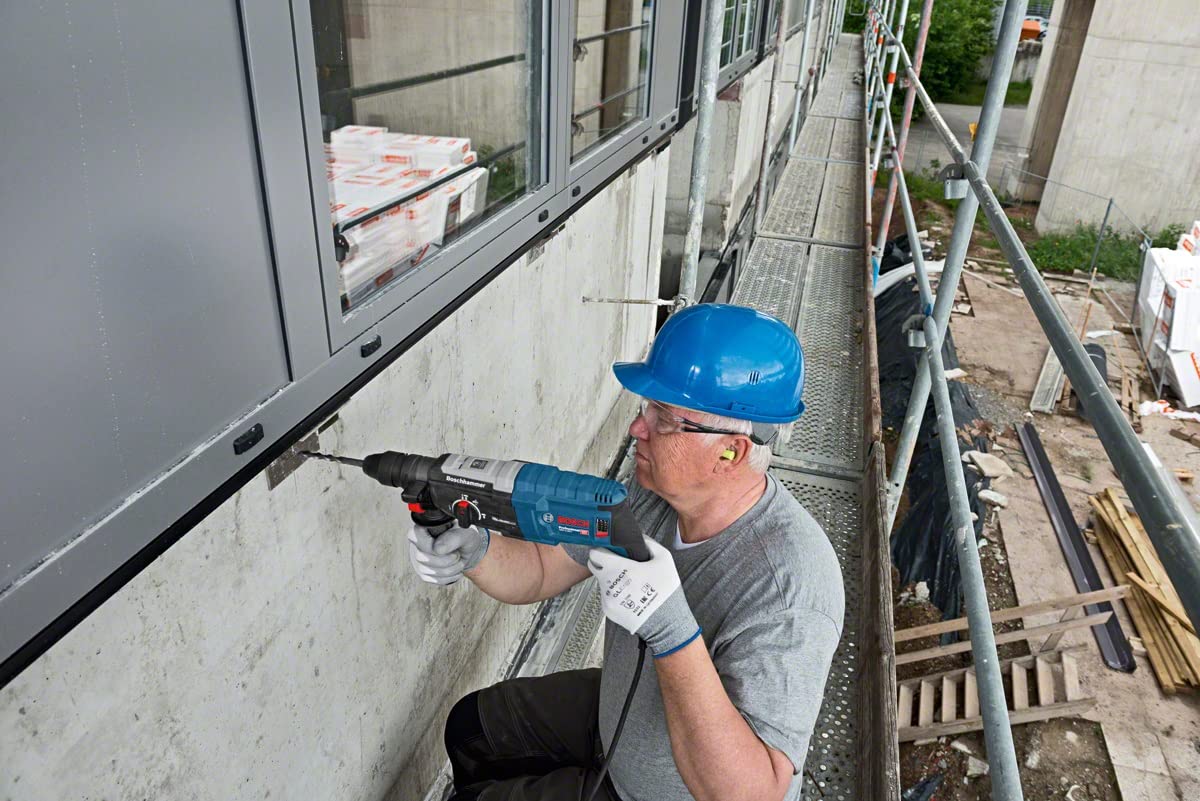 Bosch Professional GBH 2-28 - Martillo perforador combinado (3,2 J, Ø máx. hormigón 28 mm, SDS plus, en maletín)