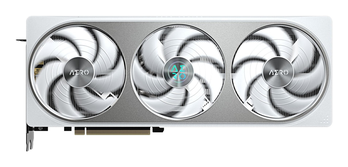 Gigabyte GeForce RTX 5070 Aero OC 12G Tarjeta Gráfica - 12GB GDDR7, 192 bits, PCI-E 5.0, 2625 MHz Core Clock, 3 x DP 2.1a, 1 x HDMI 2.1b, NVIDIA DLSS 4, GV-N5070AERO OC-12GD