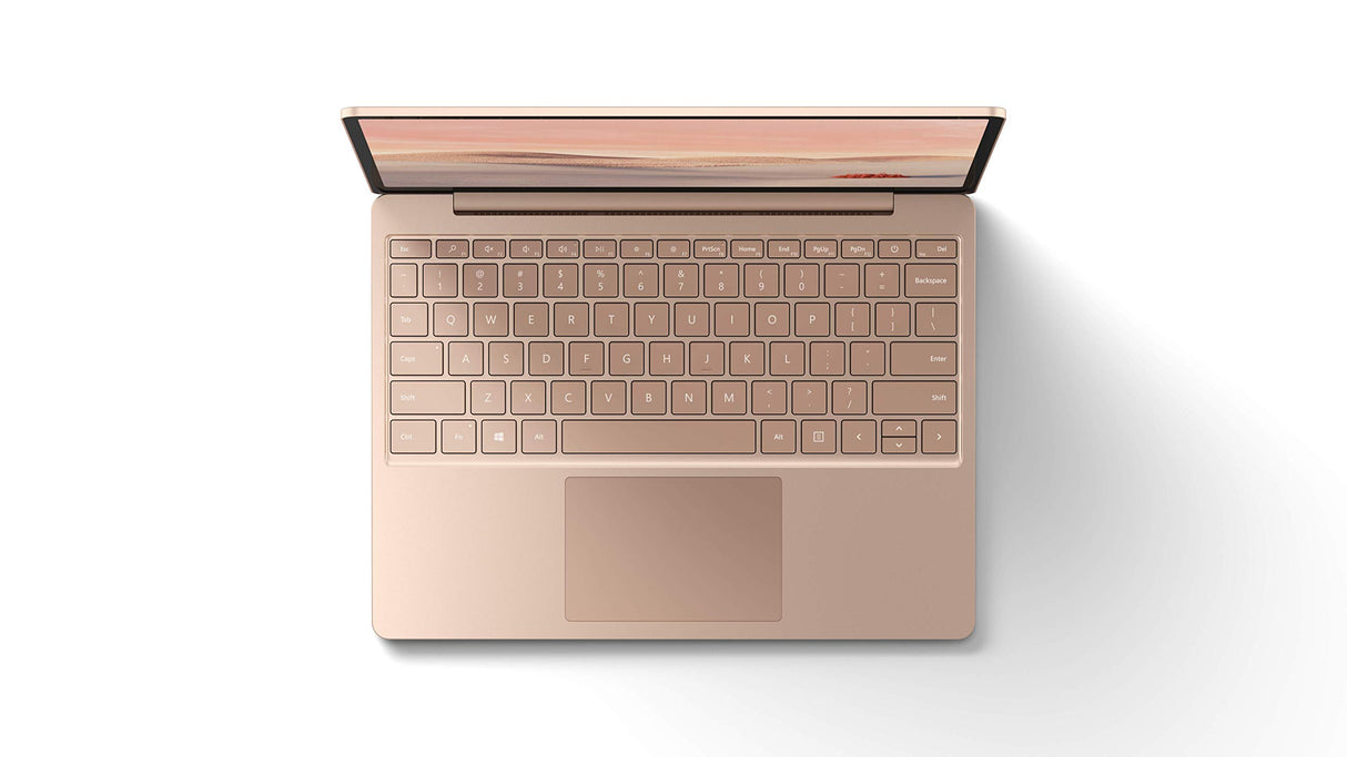Microsoft Surface Laptop Go (Windows 10, Pantalla táctil de 12,45", Intel Core i5, 8 GB RAM, 256 GB SSD, Teclado AZERTY francés) - Arena - El portátil Surface más Ligero