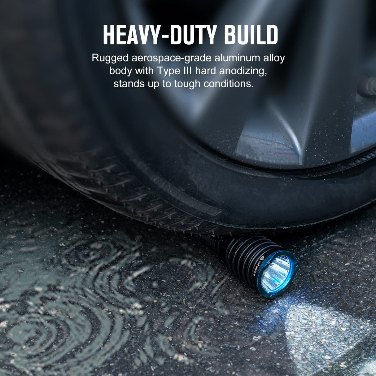 OLIGHT Warrior X 3 LED Linterna Práctica Recargable Linterna Potente Linterna Táctica Militar 2500 Lúmenes Brillante Linterna de Trabajo Flashlight Policial Linterna Impermeable Luz Caza Rescate