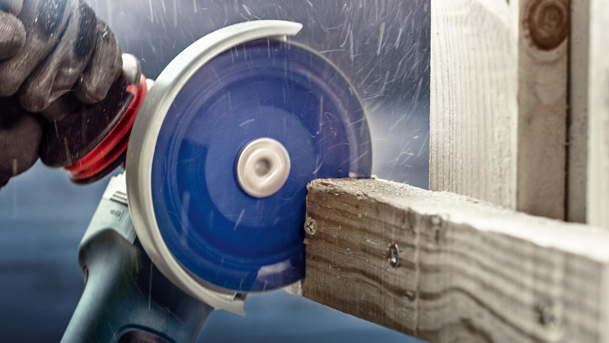 Bosch Professional 10x Discos de corte Expert Carbide Multi Wheel X-LOCK (para Madera dura, Ø 125 mm, accesorios Amoladora pequeña)