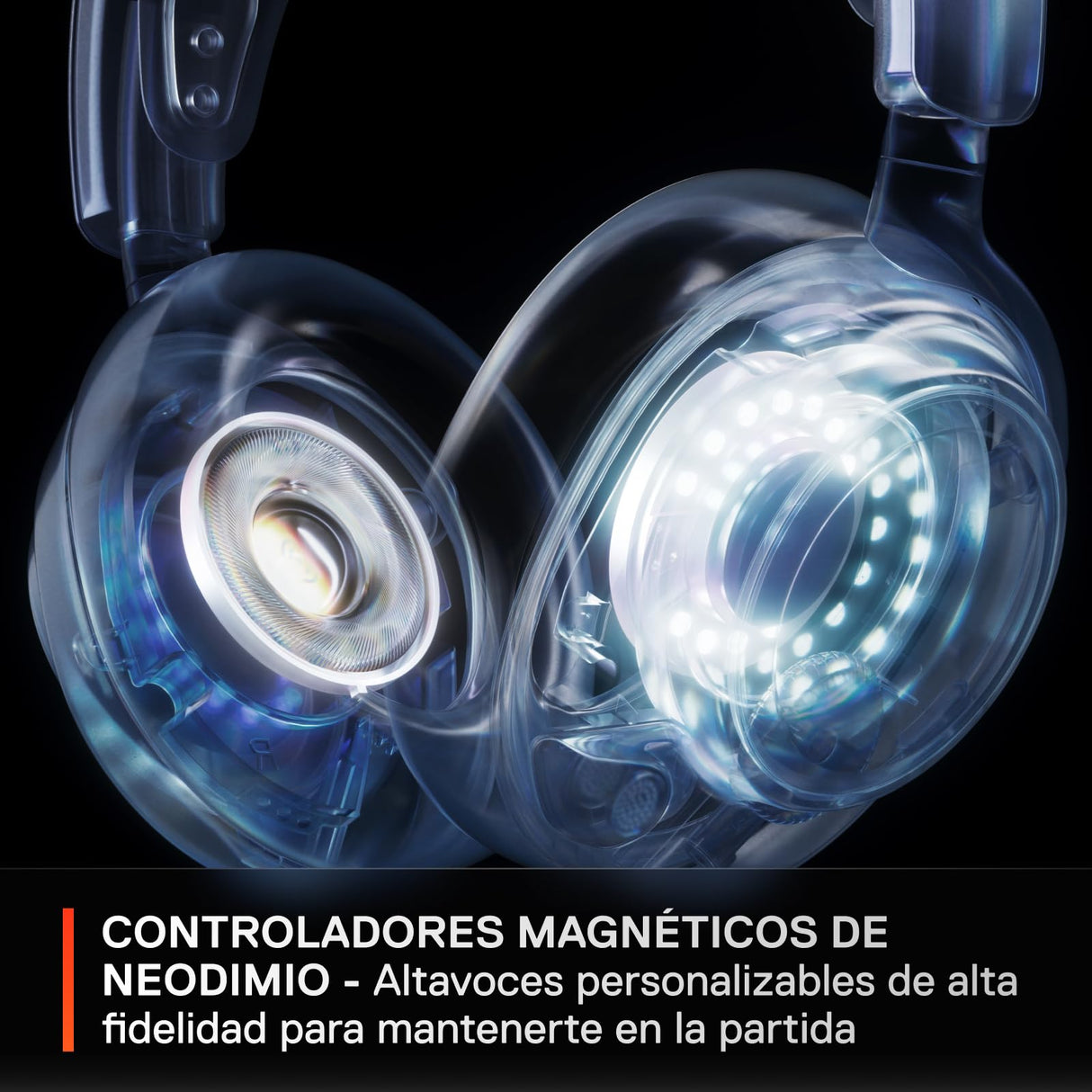 SteelSeries Arctis Nova 7 Wireless - Cascos Gaming Inalámbricos Multisistema - Controladores magnéticos de neodimio - 2,4GHz + Bluetooth - 38h de batería - Micro ClearCast Gen2 IA - PC,PS5,VR