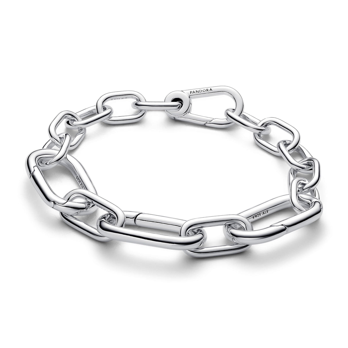 Pandora Pulsera de plata de ley 593854C00-2, colección ME, longitud de 16 cm, 593854C00-2, Plata de ley, No es una piedra preciosa