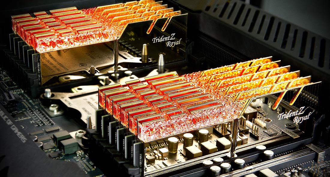 G.Skill Trident Z Royal F4-4000C18Q-128GTRG módulo de Memoria 128 GB 4 x 32 GB DDR4 4000 MHz