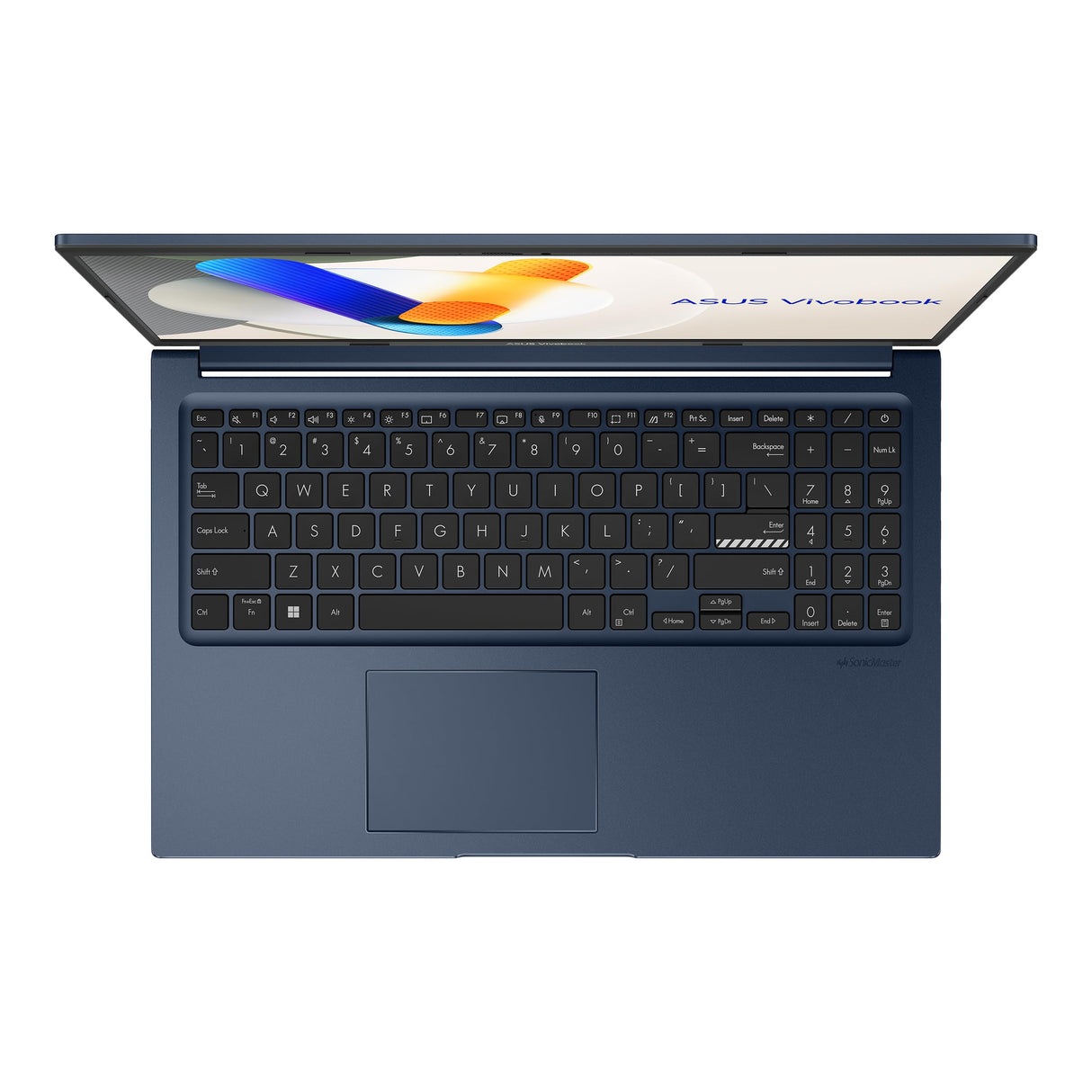 ASUS Vivobook 15 F1504VA-BQ133 - Ordenador Portátil 15.6" Full HD (Intel Core 5 120U, 16GB RAM, 512GB SSD, Graphics, Sin Sistema Operativo) Azul Tranquilo - Teclado QWERTY español