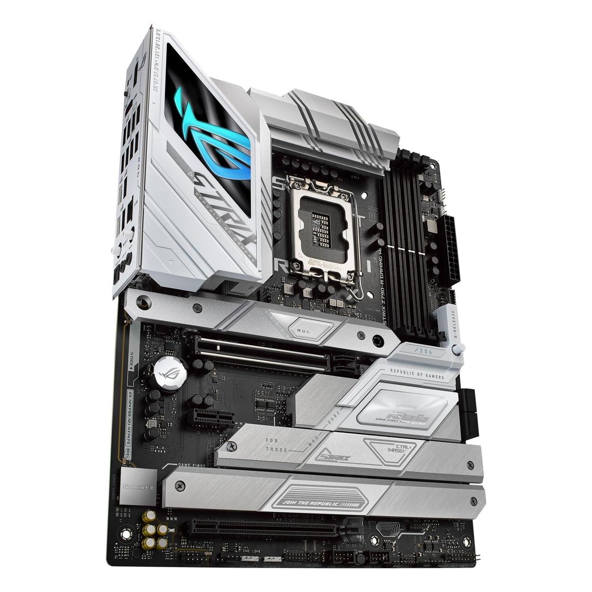 ASUS ROG Strix Z790-A Gaming WiFi II Placa Base Intel Z790, LGA 1700, DDR5, Conectores de Alimentación Duales ProCool II, PCIe 5.0, WiFi 7 y USB Alta Velocidad, 1 Puerto E/S, AEMP, 8000+ MT/S
