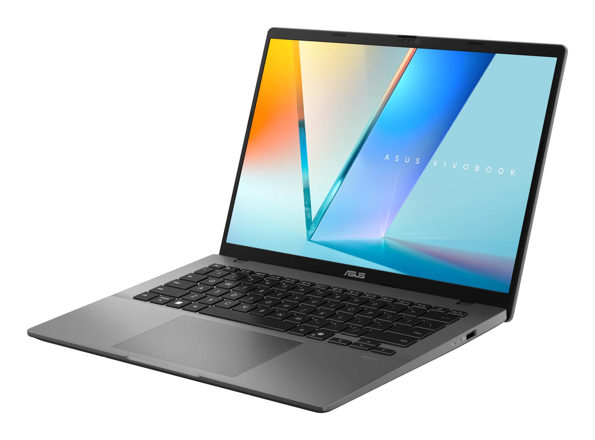 ASUS Vivobook S 14 S3407CA-LY040W Copilot+ PC - Ordenador Portátil 14" WUXGA (Intel Core Ultra 7 255H, 16GB RAM, 1TB SSD, ARC 140T, Windows 11 Home) Gris Mate - Teclado QWERTY español