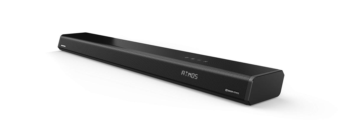 Grundig DSB 1000 - Barra de Sonido con subwoofer Integrado, diseño Delgado, 2.1 Canales Dolby Atmos, Potencia Musical de 120 W, Bluetooth 4.2, HDMI (ARC), óptico, coaxial y Entrada Auxiliar, Color