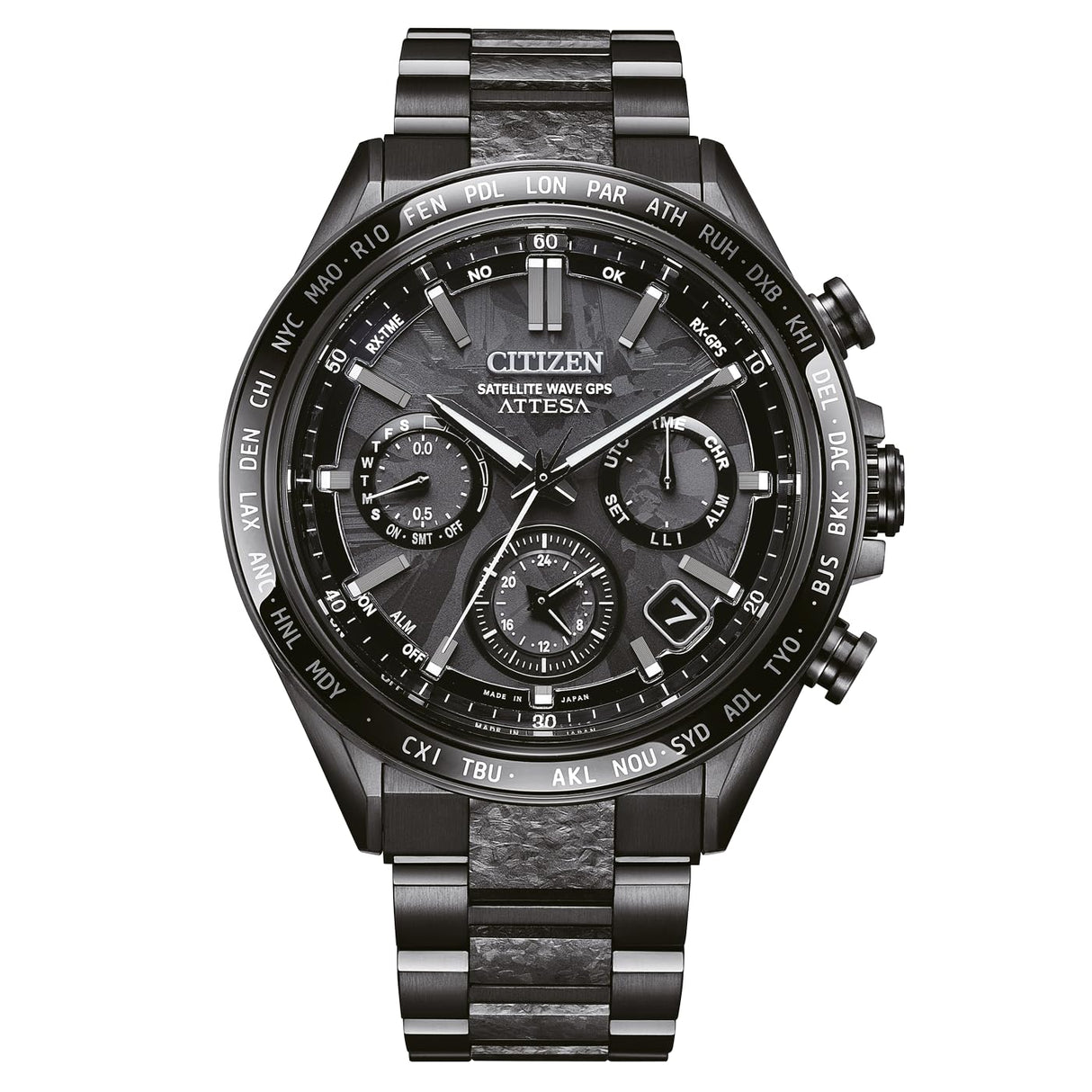 CITIZEN Reloj Cronógrafo para para Hombre de Eco-Drive con Correa en Titanio CC4067-66E