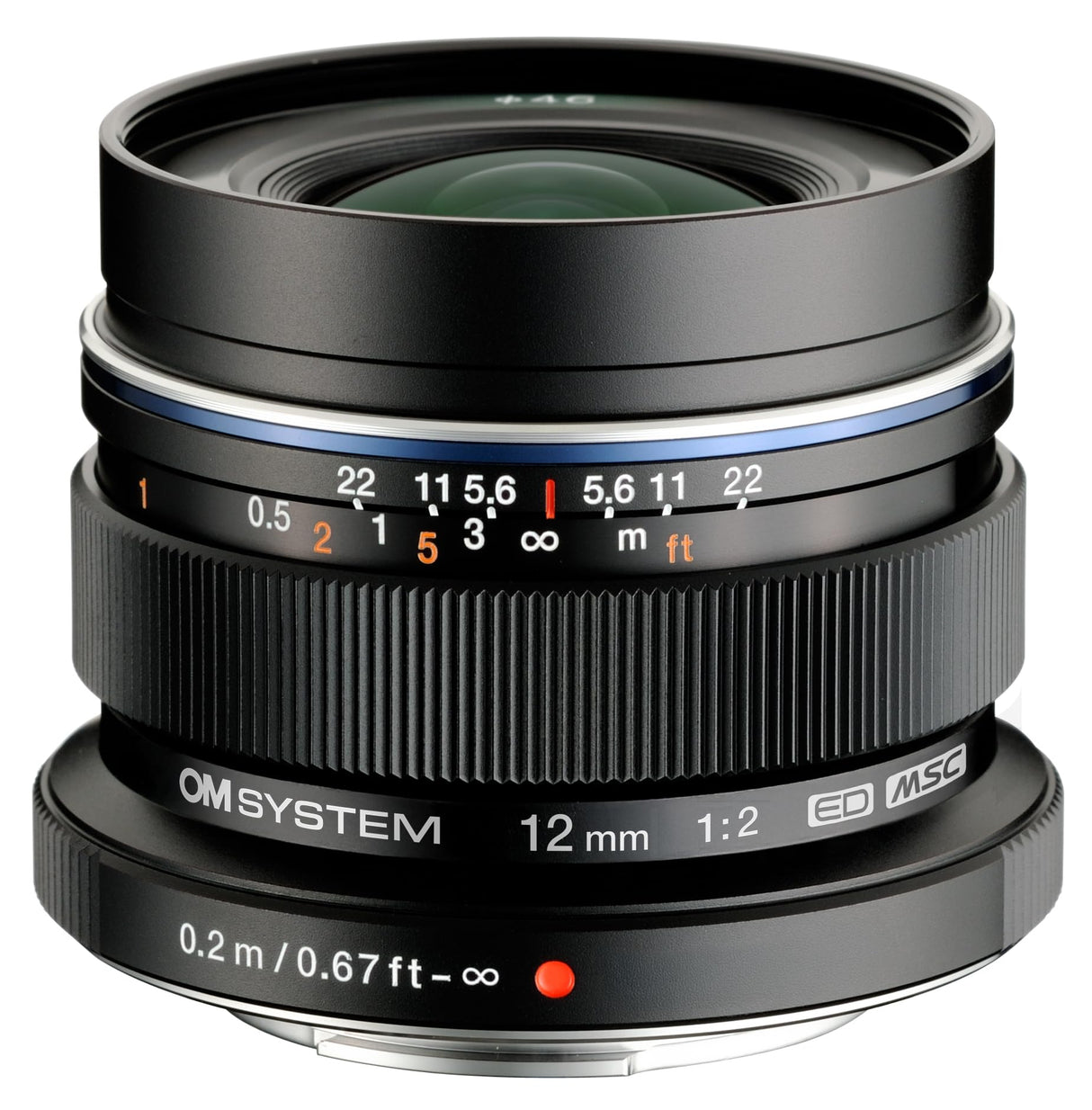 OM System M.Zuiko Digital ED 12mm F2.0 Objetivo Gran Angular para Micro 4/3