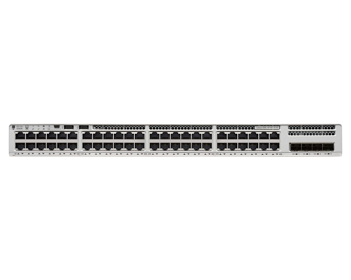 Cisco Catalyst 9200L Gestionado L3 Gigabit Ethernet (10/100/1000) Gris Energía sobre Ethernet (PoE) - Switch de red (Gestionado, L3, Gigabit Ethernet (10/100/1000), Energía sobre Ethernet (PoE))