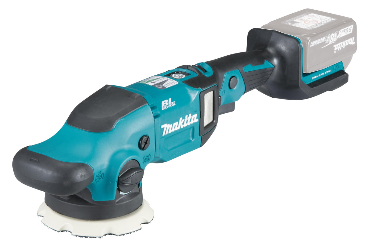 Makita DPO500Z Pulidora rotorbital BL 18V LXT 125mm (sin batería y cargador)