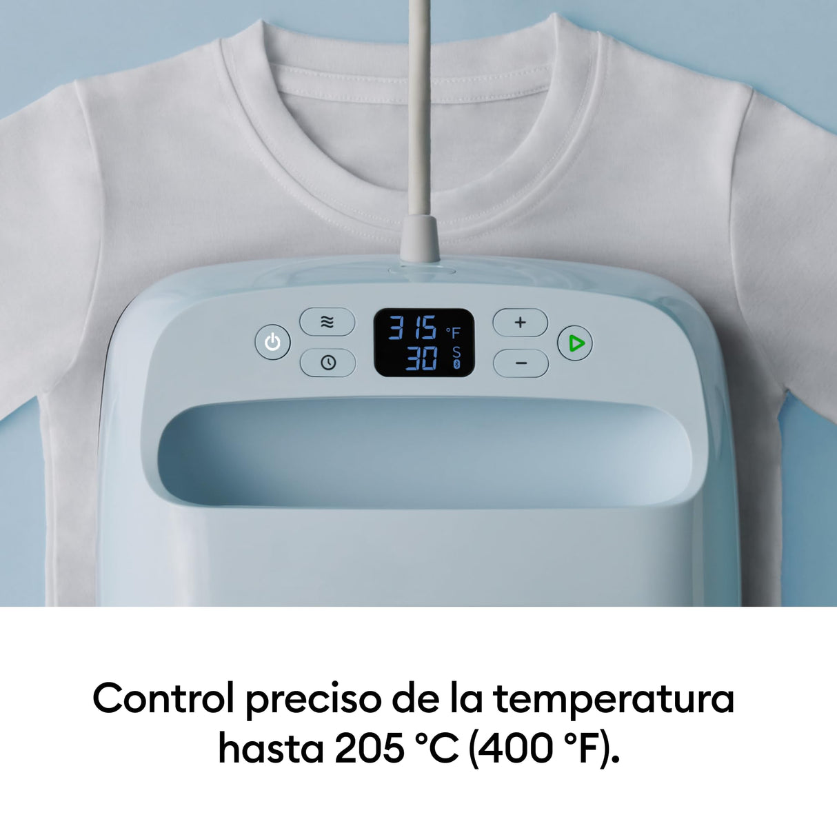 Cricut EasyPress 3 | Placa térmica de 22,5 cm x 22,5 cm | Prensa térmica para camisetas, cojines, bolsas de tela y mucho más | Uso con vinilo termoadhesivo (HTV)