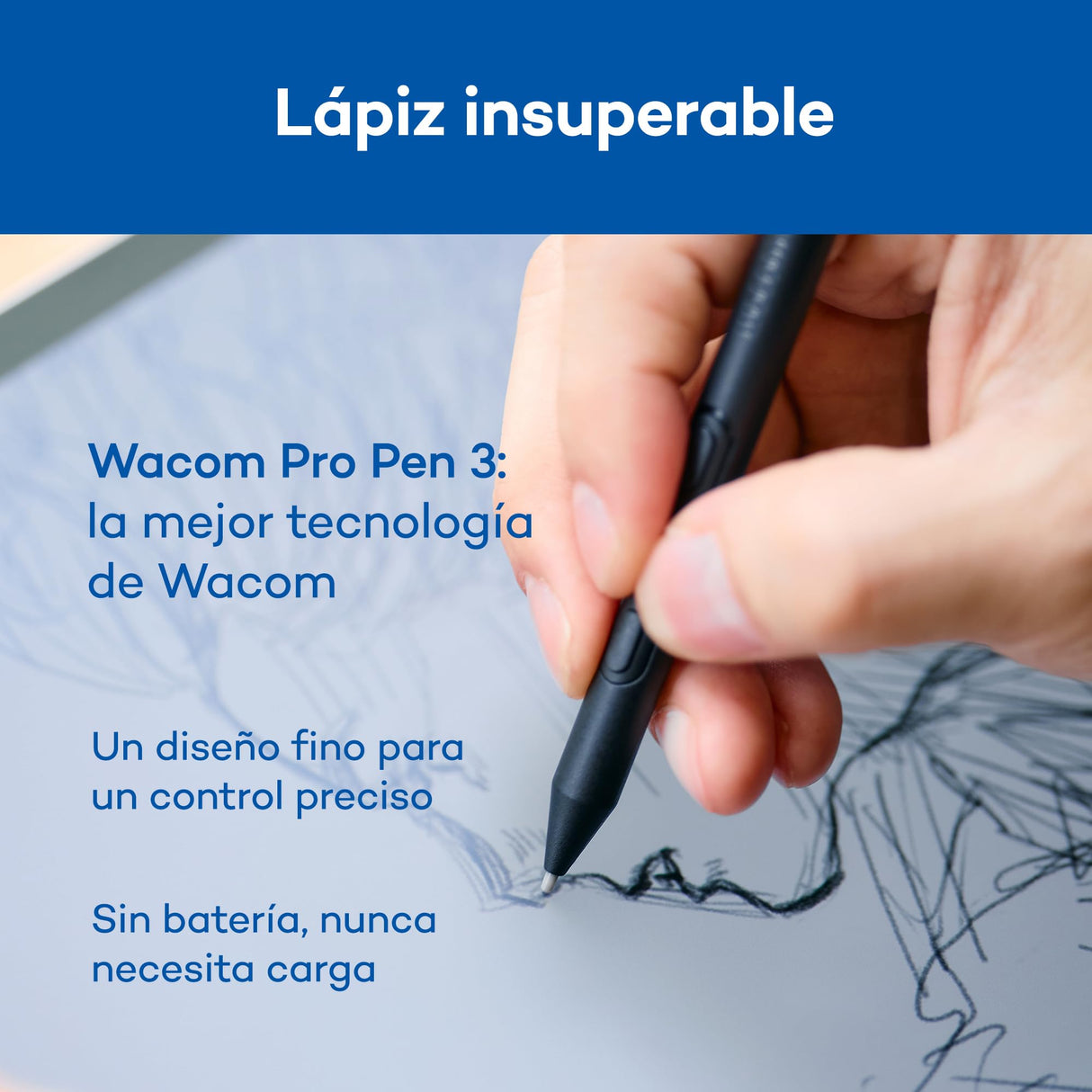 Wacom MovinkPad Pro 14 Tableta Gráfica – Sensación de lápiz sobre Papel con Pantalla OLED para Negros Reales, Contraste excepcional, Respuesta rápida, Vidrio Texturizado Premium, Pro Pen 3 preciso