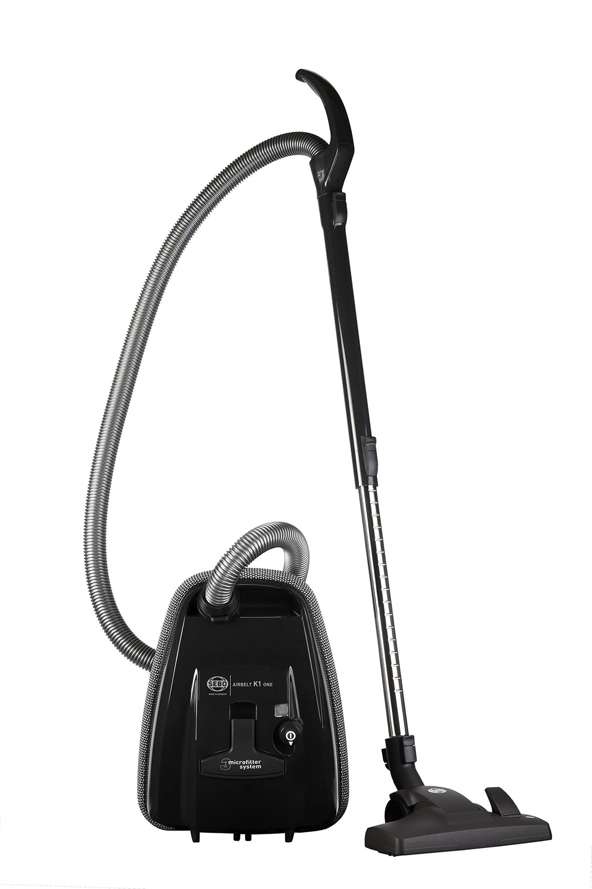 SEBO Airbelt K1 One - Aspiradora de plástico, Color Negro, 42,00 x 30,00 x 24,00 cm