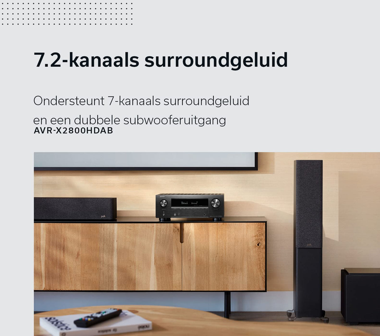 DENON Sintoamplificatore AV Denon 7.2 8K