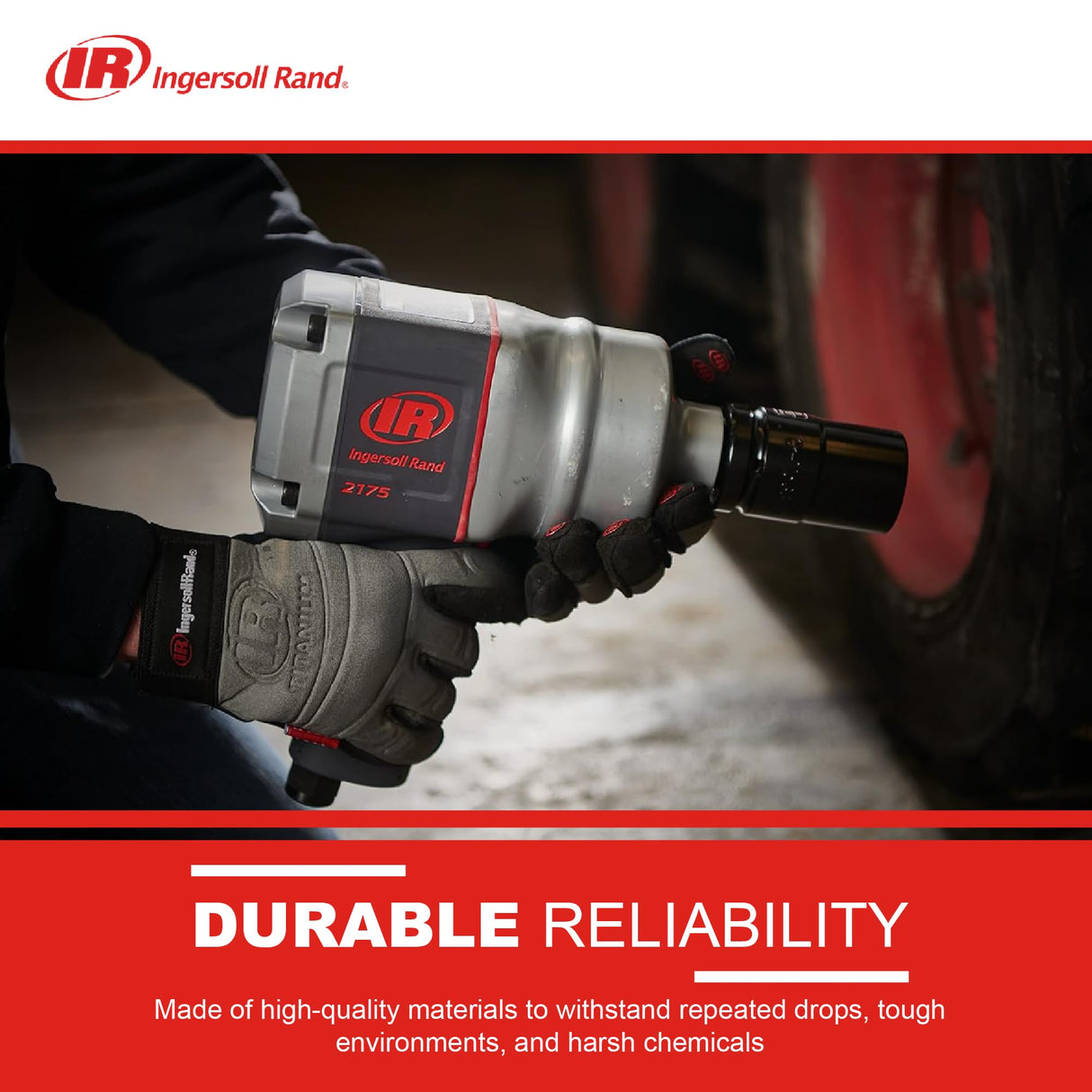 Llave de impacto con empuñadura de pistola de 1" 2175MAX de Ingersoll Rand