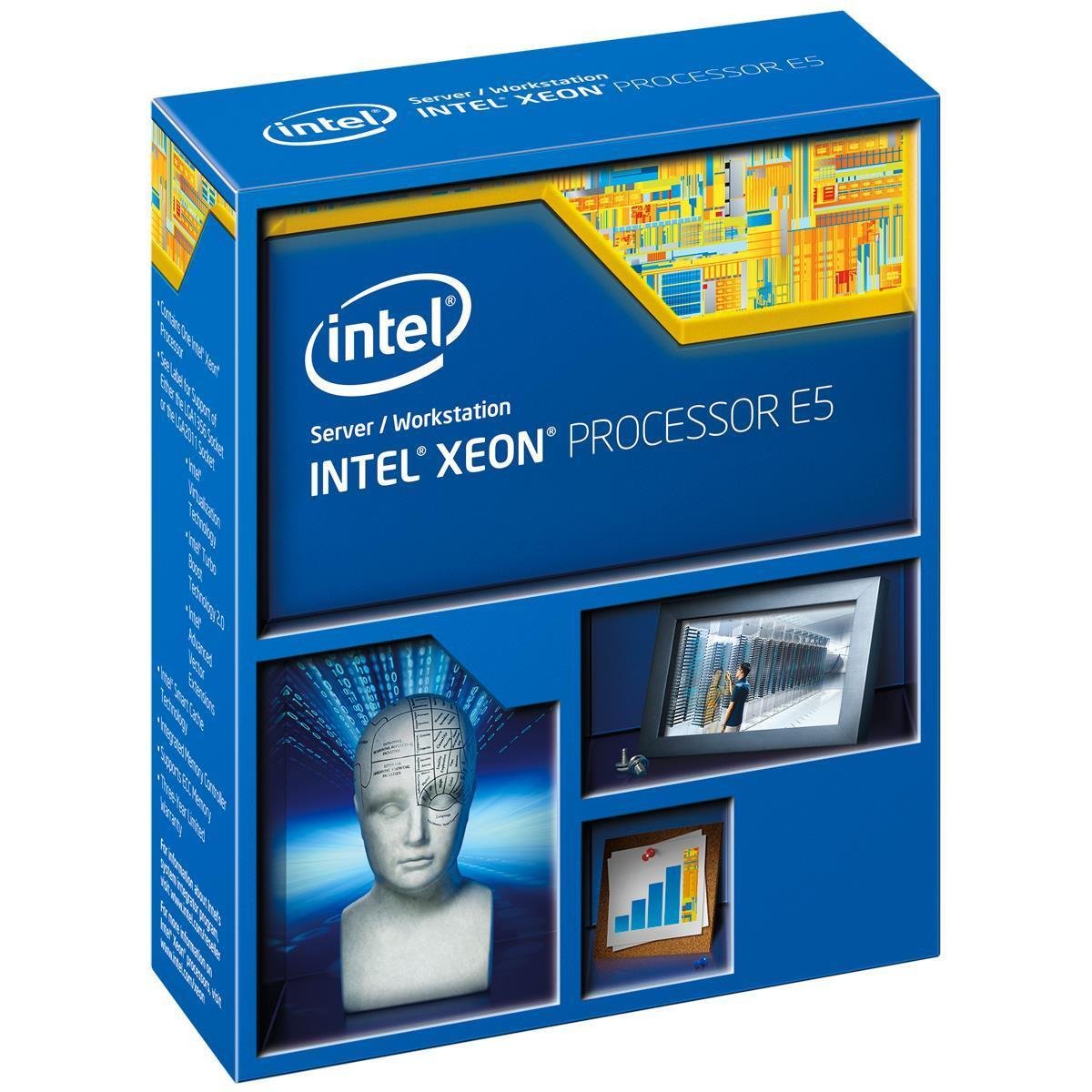Intel Procesador Xeon E5-1650V3 (3,5 GHz, 15 MB Cache, Socket LGA2011-v3)