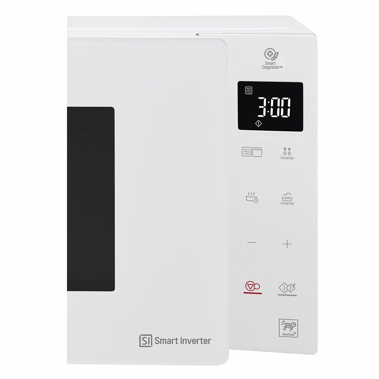 LG Electronics NeoChef MH6535GIH - Microondas con parrilla (1000 W, 25 L, pantalla digital), color blanco