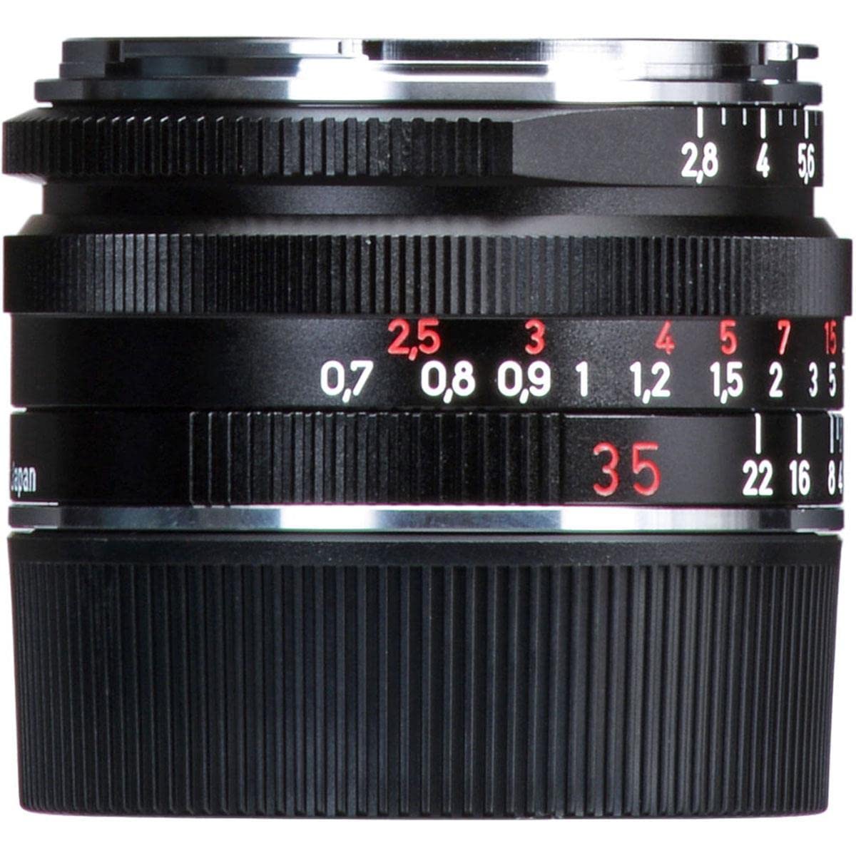 ZEISS Ikon C Biogon T* ZM 2.8/35 Lente de cámara Gran Angular para cámaras Leica M-Mount, Color Negro