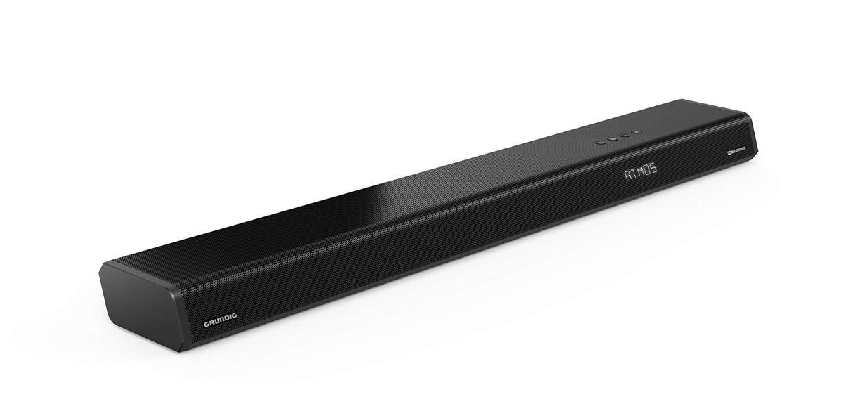 Grundig DSB 1000 - Barra de Sonido con subwoofer Integrado, diseño Delgado, 2.1 Canales Dolby Atmos, Potencia Musical de 120 W, Bluetooth 4.2, HDMI (ARC), óptico, coaxial y Entrada Auxiliar, Color