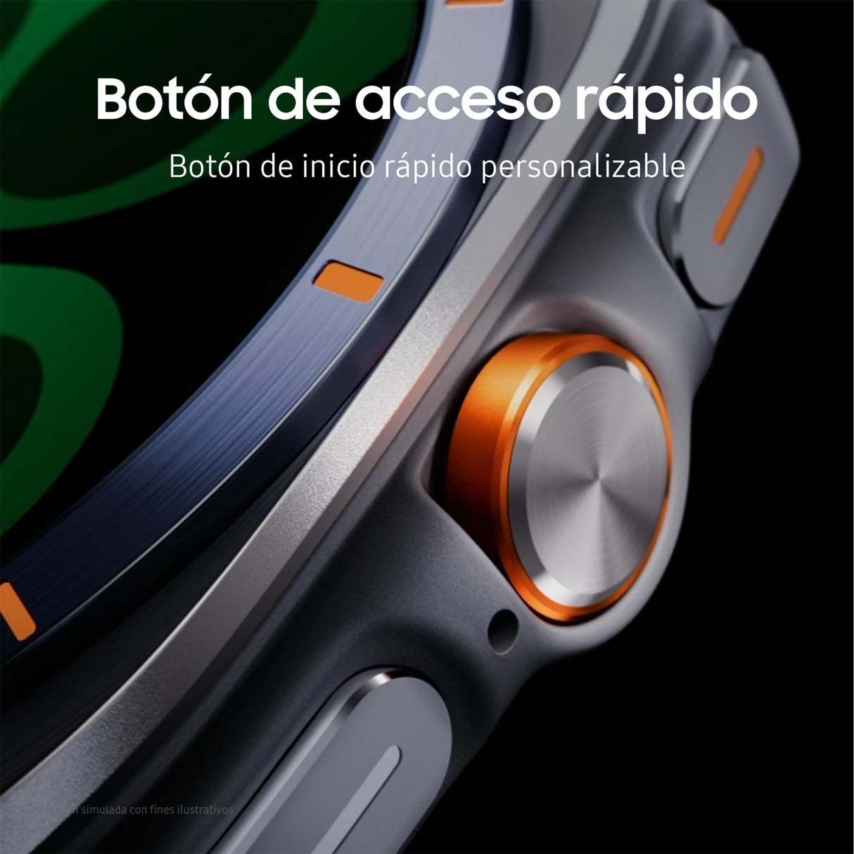 Samsung Galaxy Watch Ultra 2025 47mm - Smartwatch LTE con IA, Titanio, Botón Personalizable, Control de Salud, Garantía del Fabricante 3 Años + 1 año Extra, Blanco Titanio (Versión española)