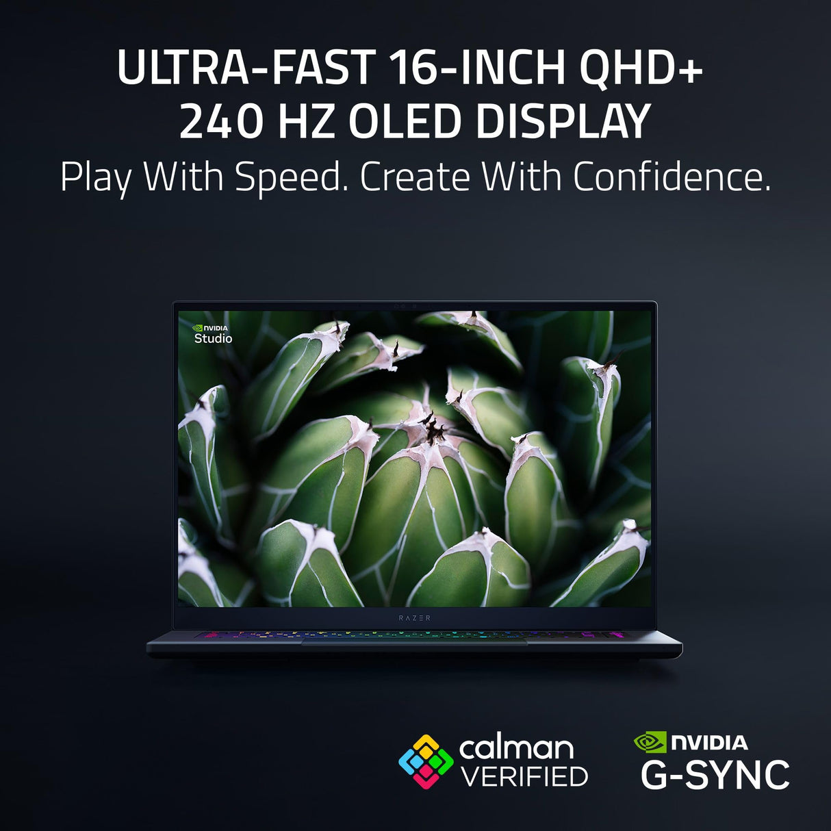 Razer Blade 16-16 Pulgada Portátil Gaming - NVIDIA RTX 5070 - AMD Ryzen AI 9 365-16" OLED Pantalla QHD+ 240Hz - 8000 MHz LPDDR5X 32GB Ram - SSD 1TB - Teclado US | Negro