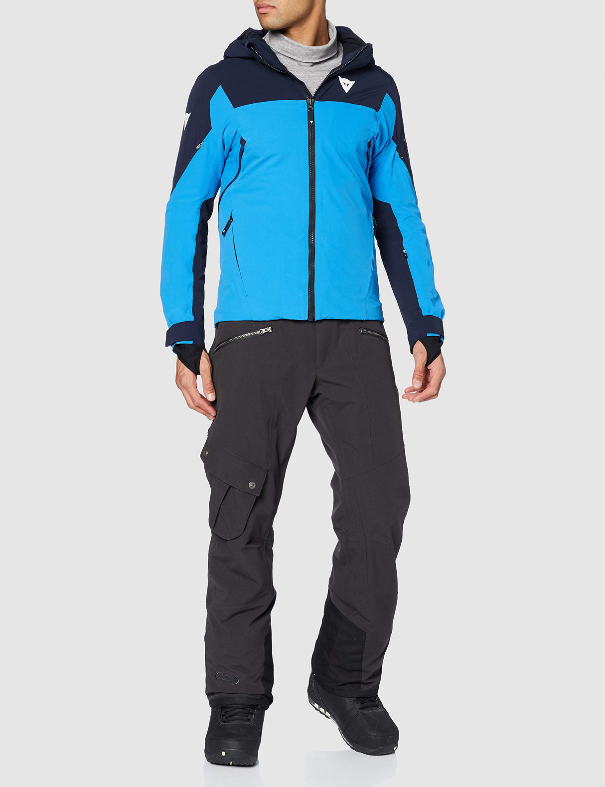 Dainese Chaqueta de esquí Hp1 M1, Hombre, Asterblau/Iris Schwarz, S