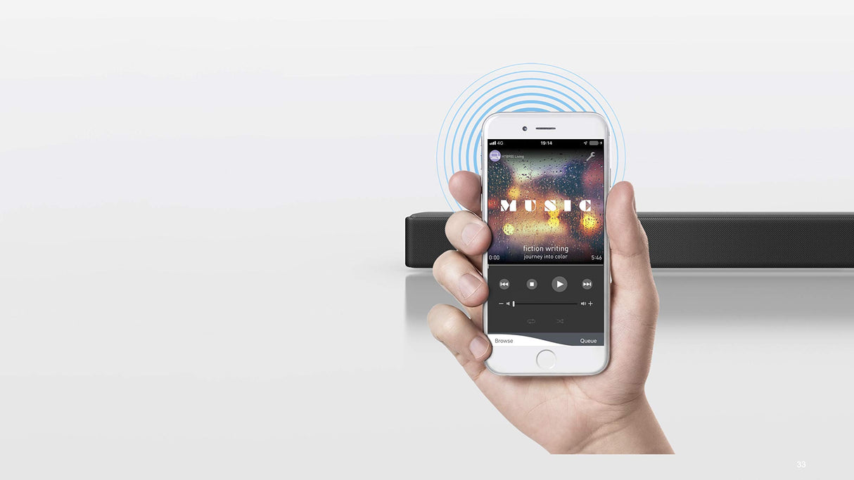 Panasonic SC-HTB510EGK 2.1 - Barra de Sonido con subwoofer (Google Chromecast Audio, Barra de Sonido multiroom, HDMI ARC, Bluetooth, 240 W RMS), Color Negro