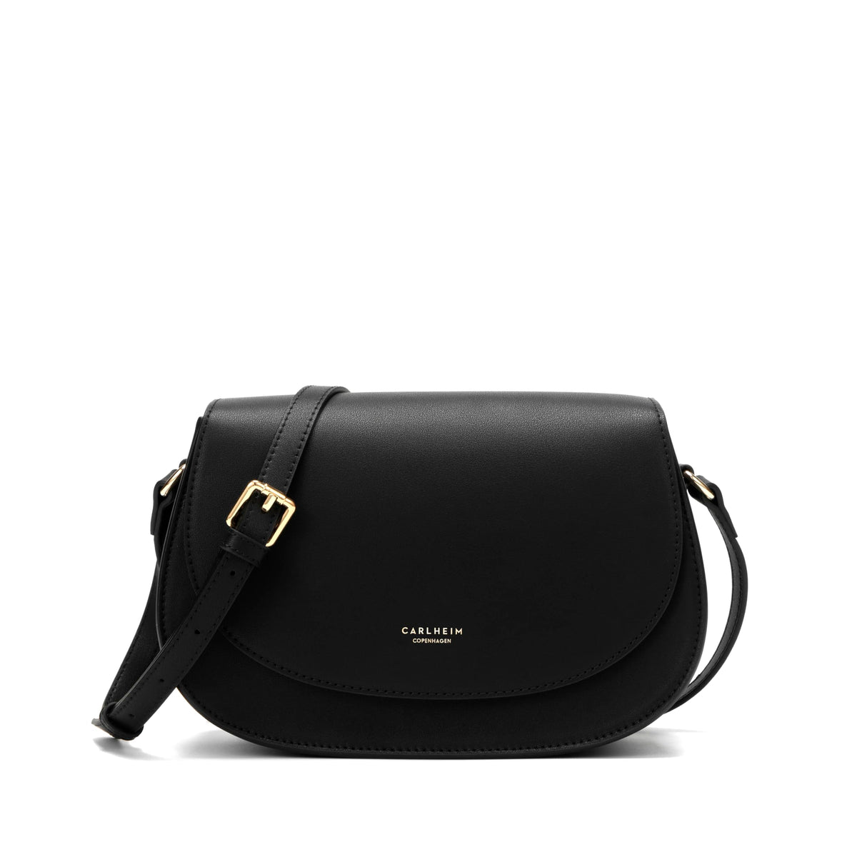 Carlheim, Gotland Genuine Leather collection, Jolie Genuine Leather Handbag (Black)
