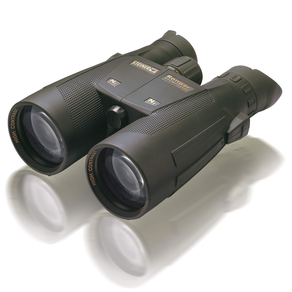 STEINER Prismáticos de Caza Ranger Xtreme 8x56 - Óptica de Calidad Alemana, Detalles nítidos, Alta transmisión de luz (92%+) Incluso en Condiciones de Poca luz