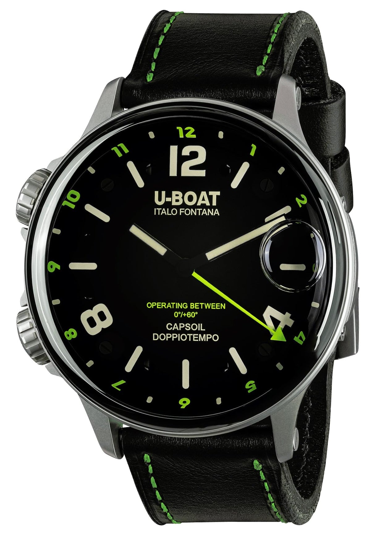 U-Boat Reloj Analógico para Hombre de Cuarzo con Correa en Acero Inoxidable mid-39774